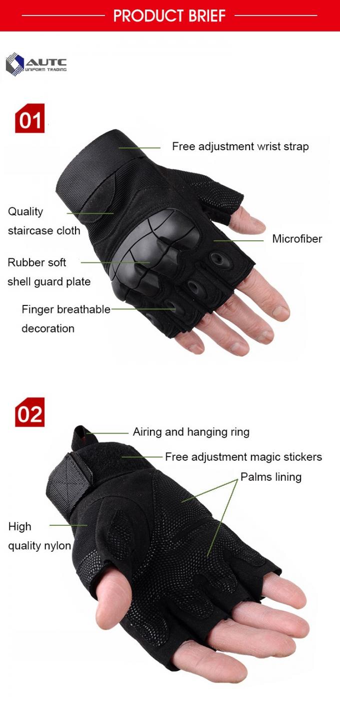Reitstrafverfolgungs-Handschuhe, verhärtete Knöchel-Handschuh-schützende Tätigkeit mit hoher Oktanzahl
