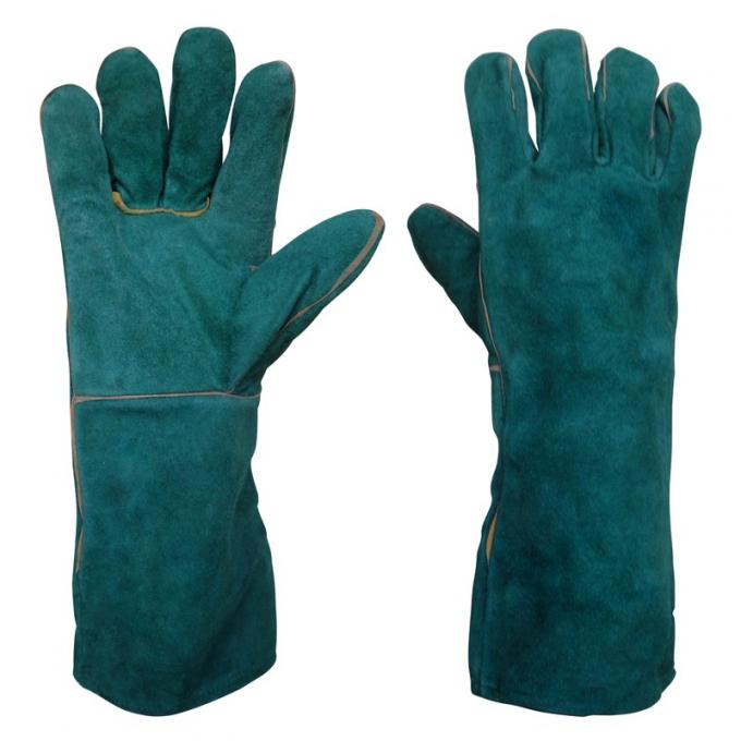 Lederne hitzebeständige EVP-Schutzhandschuhe-weiche hohe Geschicklichkeit für schweißenden Ofen-Kamin
