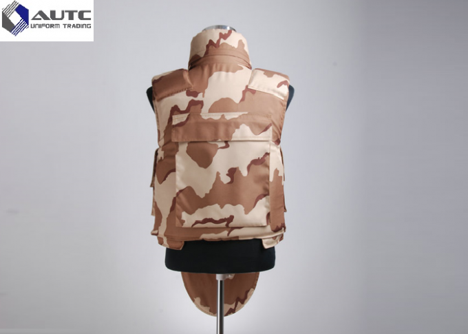 Schweres hartes Hartglas des Trauma-taktisches Schutzkleidungs-Konturn-Schnitt-Grad-III IV