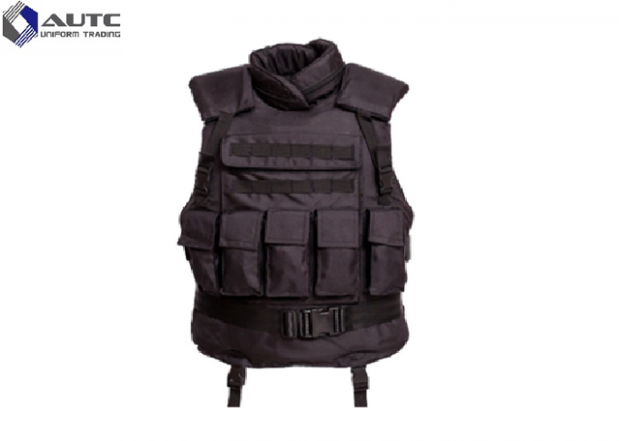 Multi sich hin- und herbewegendes NIJ IIIA 9mm Funktionsschwarzes der Aramid-PET taktisches Schutzkleidungs-
