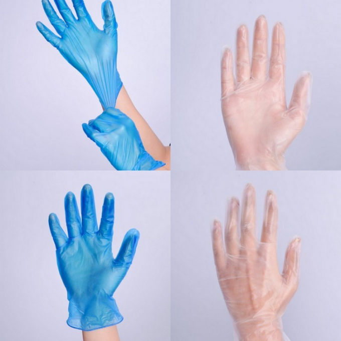 Pharmazeutische medizinische Wegwerfhandschuhe, Plastikumhüllungs-Handschuhe 3,5 Mil dick