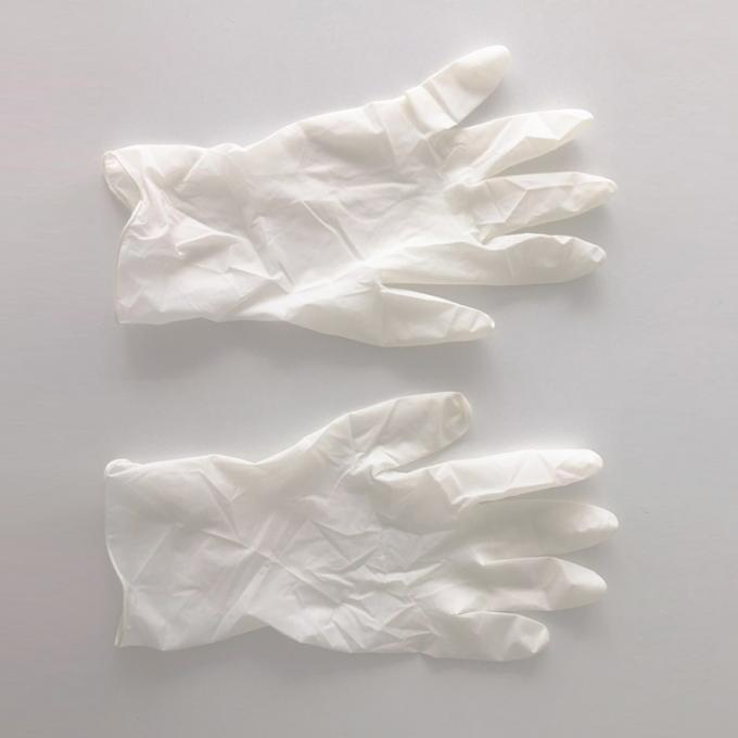 Beleg-beständige Sicherheits-Wegwerfvinyllatex-Prüfungs-medizinische Handschuhe