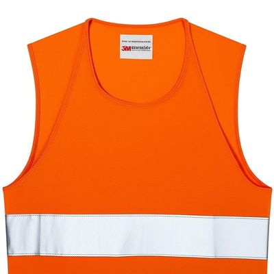 Fabric PPE Safety Wear for Class 1 Protection Level featuring 3M Scotchlite Reflective Material