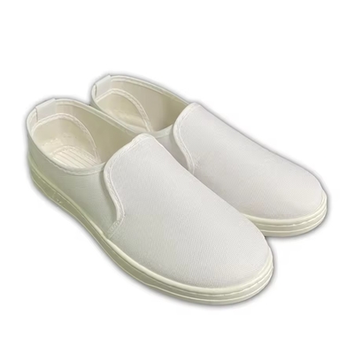 Weiße, rutschfeste SPU-Sohle, antistatische Reinraum-ESD-Schuhe, staubfreie Reinraum-Antistatische Schuhe für Computerfabrik