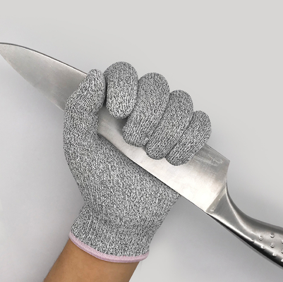 HPPE PU Beschichtete schnittfeste Arbeitsschutzhandschuhe Stufe 5 Schnittschutzhandschuhe für den Bau